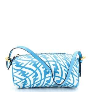 Fendi Zip Shoulder Bag Vertigo Zucca #243572F78B